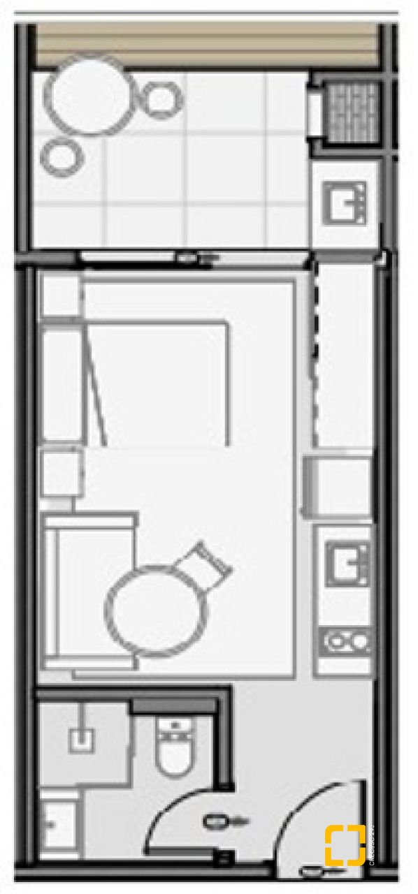 Studio com 24m², 1 garagem, no bairro Barra da Lagoa em Florianópolis