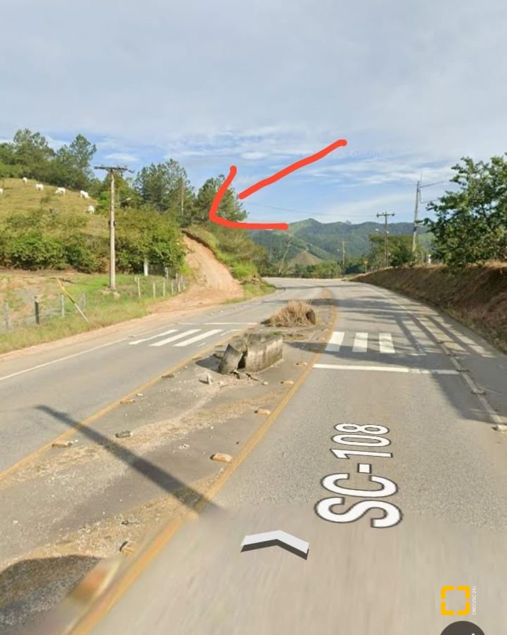 Terreno com 640m², no bairro Centro em São João Batista