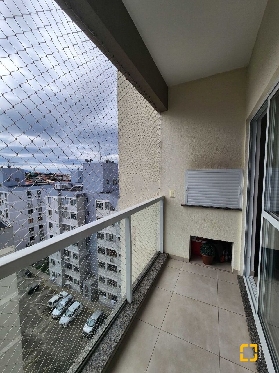 Apartamento com 72m², 2 quartos, 1 garagem, no bairro Ipiranga em São José