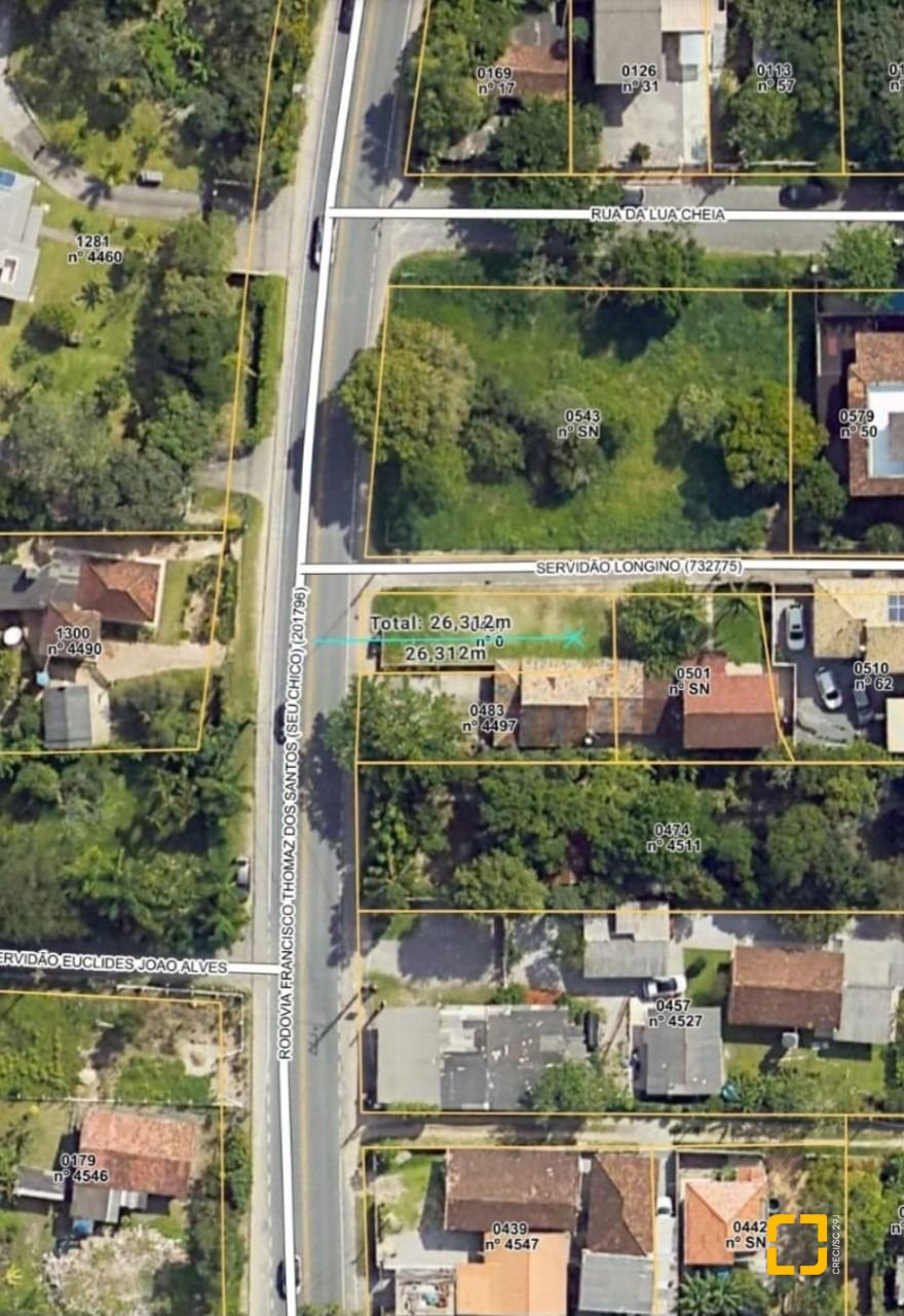 Terreno com 226m², no bairro Armação do Pântano do Sul em Florianópolis