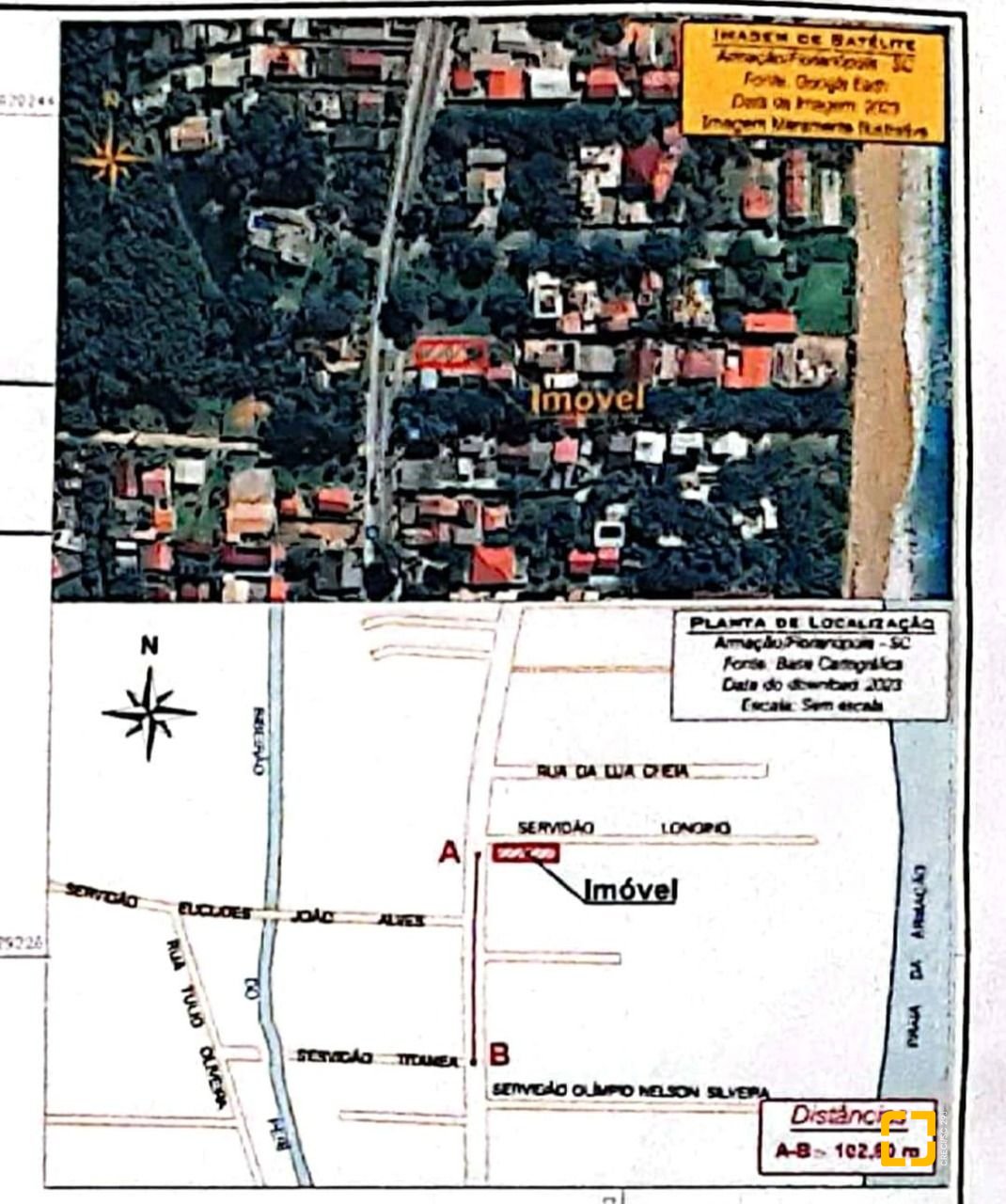 Terreno com 226m², no bairro Armação do Pântano do Sul em Florianópolis