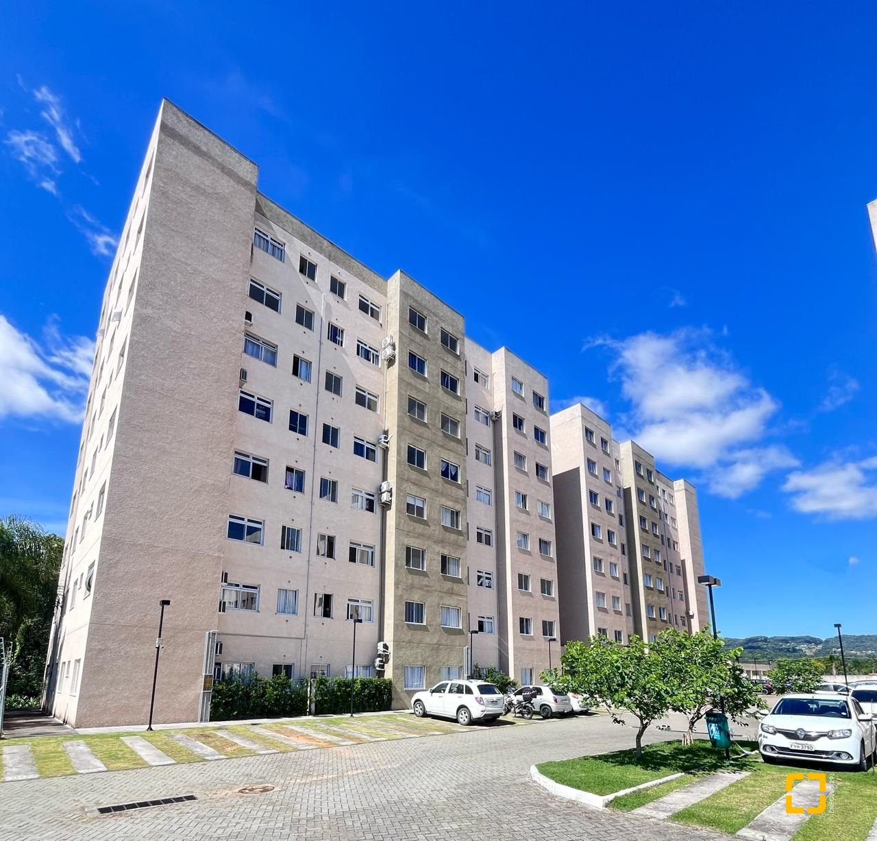 Apartamento com 48m², 2 quartos, 1 garagem, no bairro Bela Vista em Palhoça