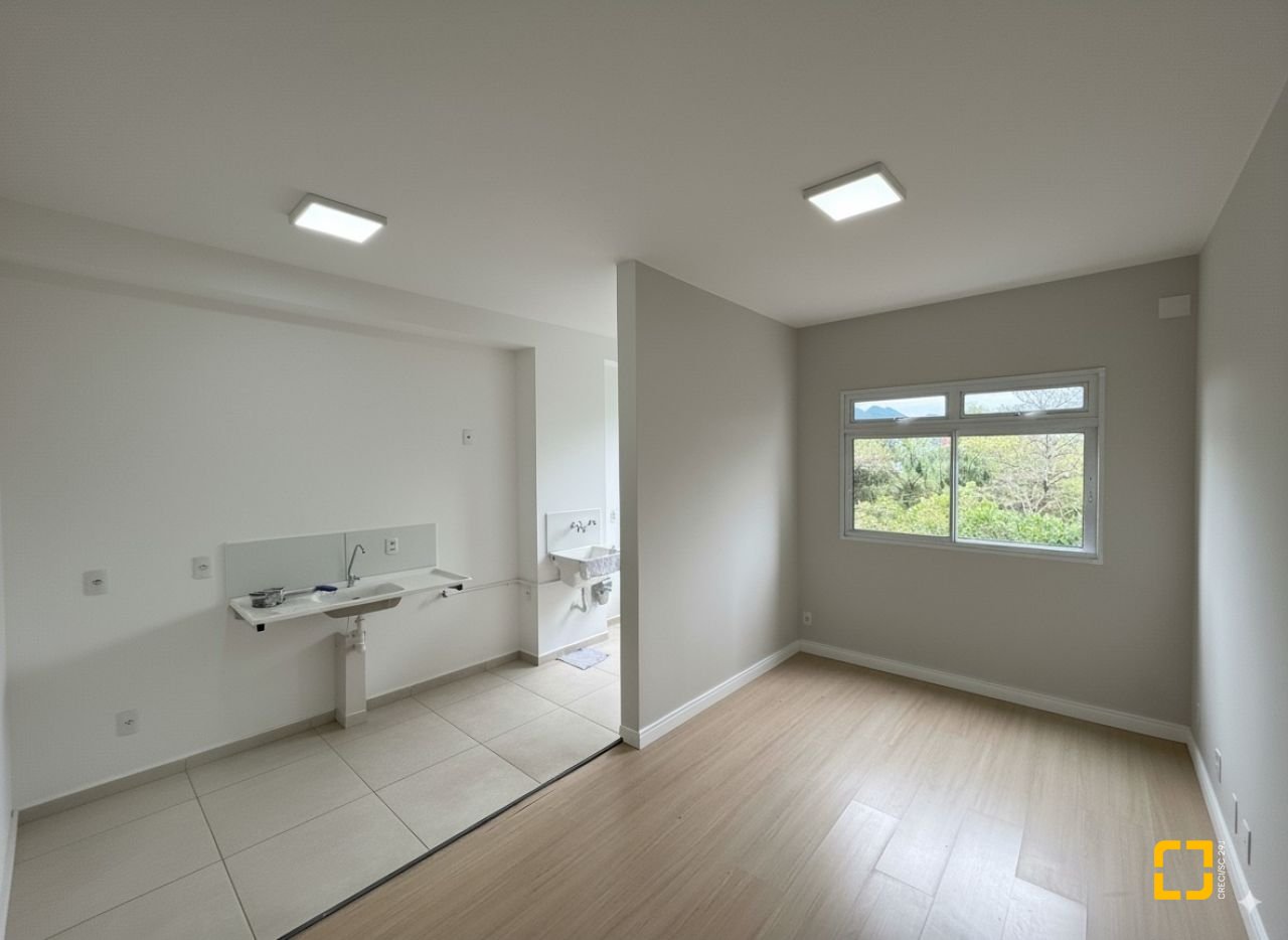 Apartamento com 48m², 2 quartos, 1 garagem, no bairro Bela Vista em Palhoça