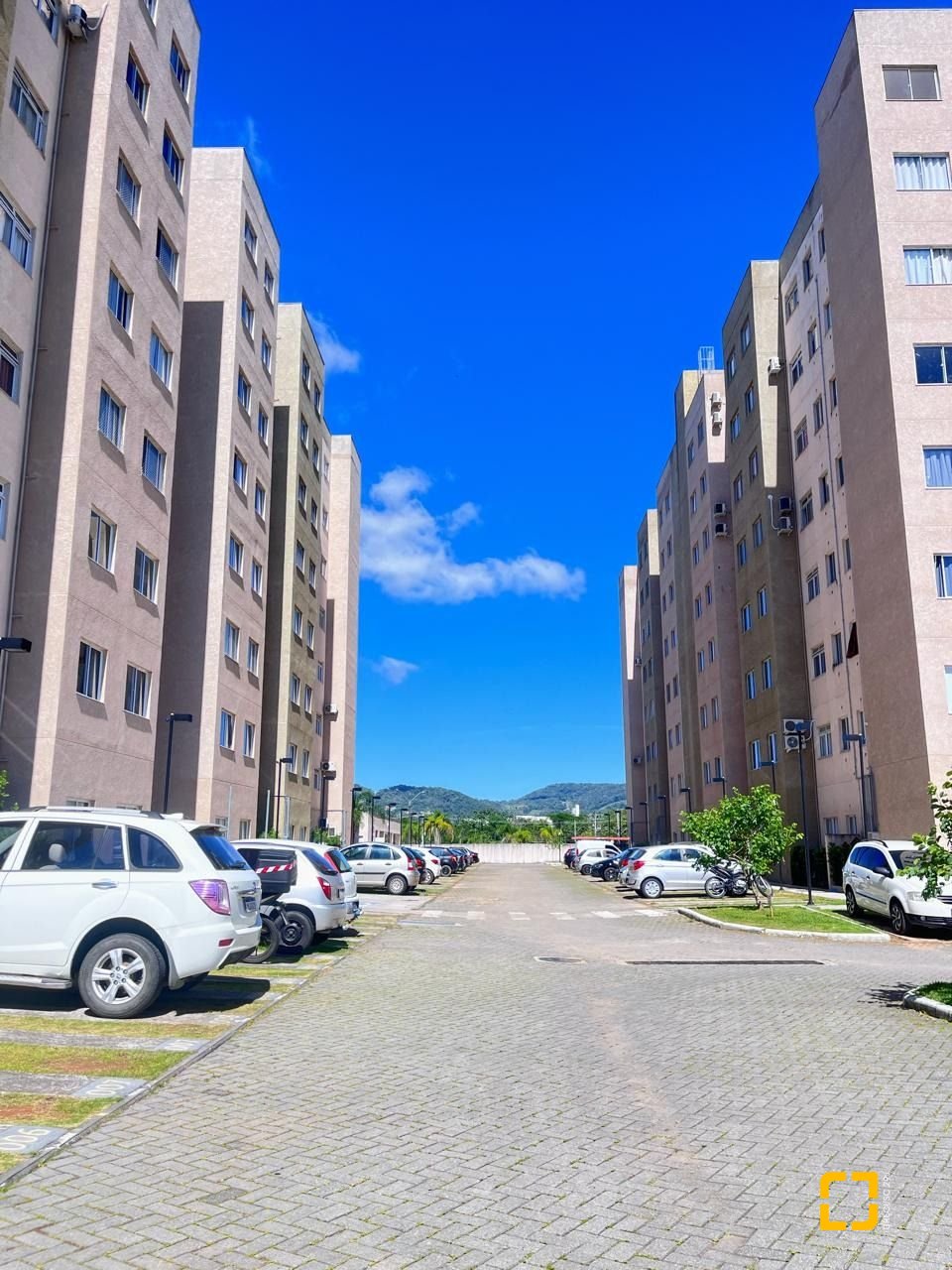 Apartamento com 48m², 2 quartos, 1 garagem, no bairro Bela Vista em Palhoça