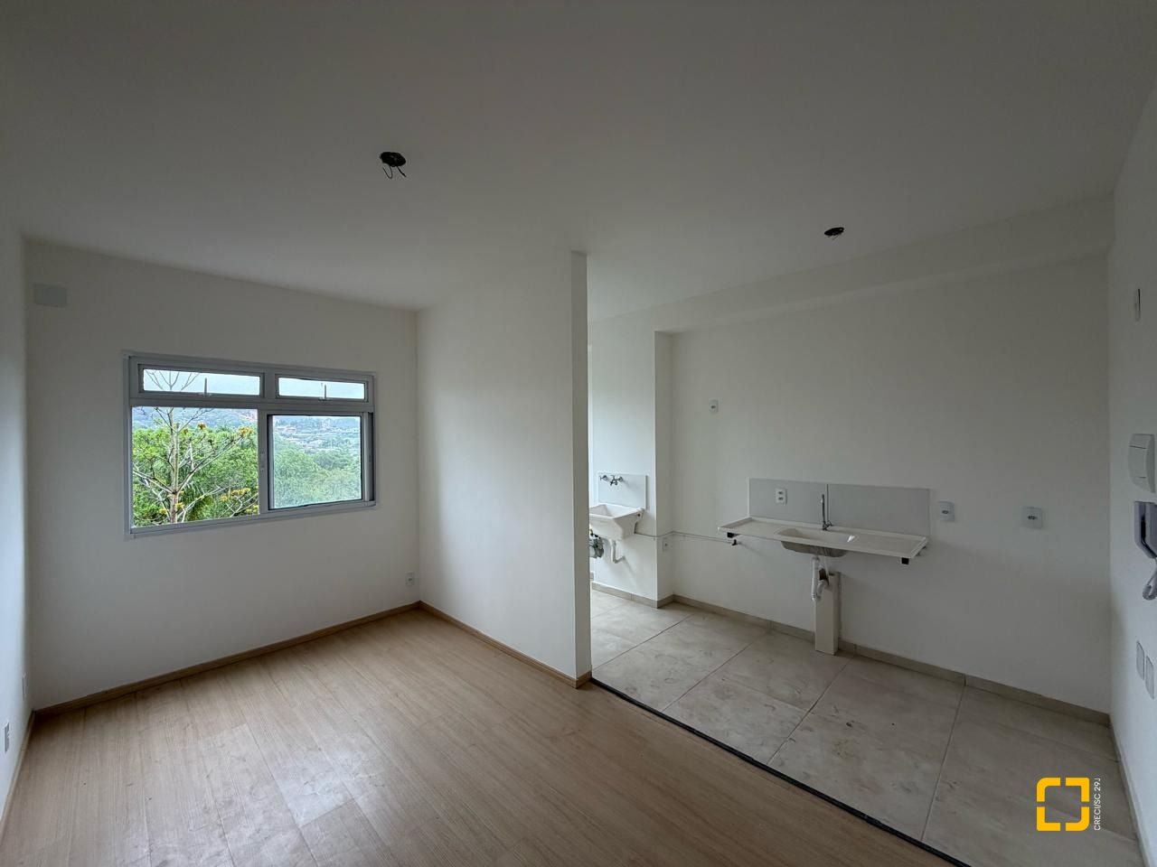 Apartamento com 48m², 2 quartos, 1 garagem, no bairro Bela Vista em Palhoça