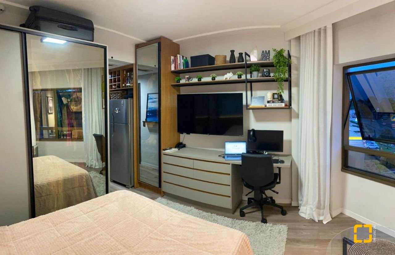 Studio com 25m², 1 quarto, 1 garagem, no bairro Itacorubi em Florianópolis