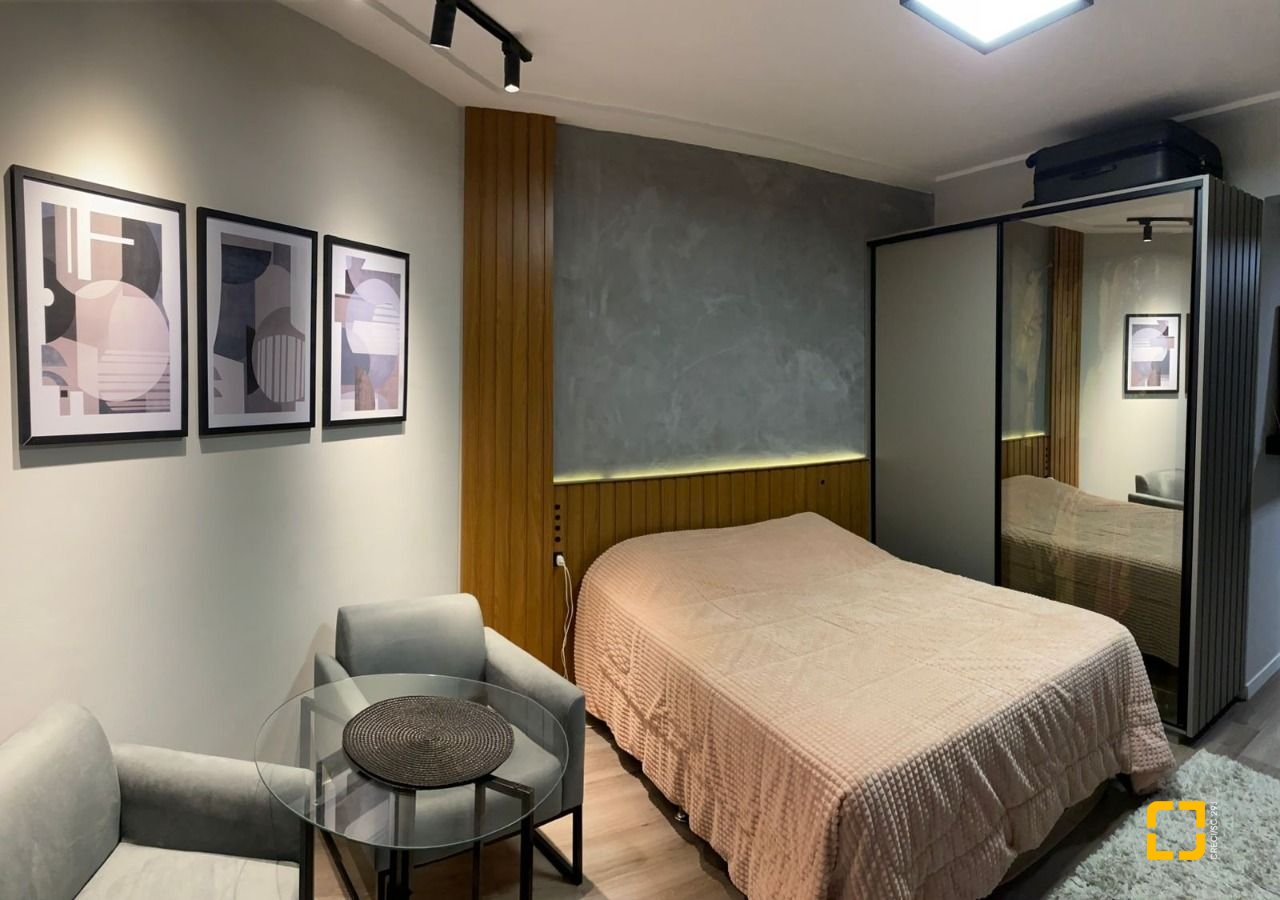 Studio com 25m², 1 quarto, 1 garagem, no bairro Itacorubi em Florianópolis