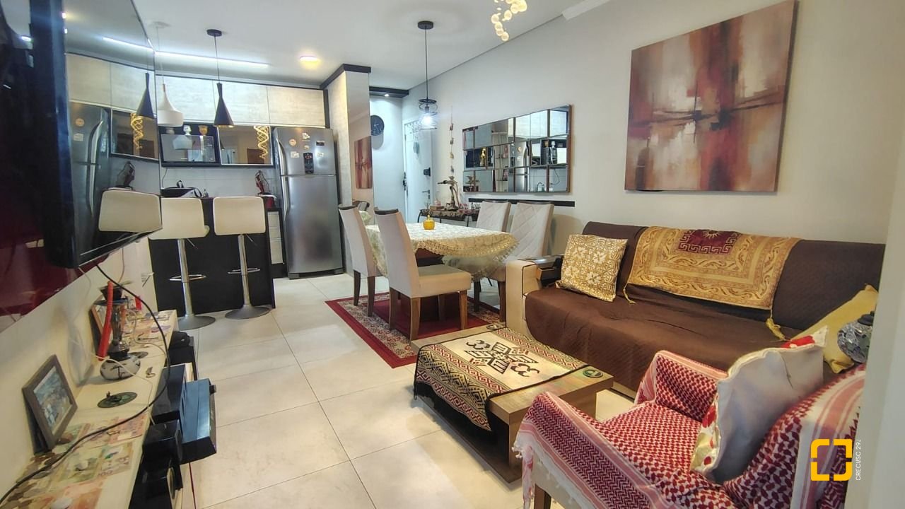 Apartamento com 65m², 3 quartos (sendo 1 suíte), 1 garagem, no bairro Ingleses em Florianópolis