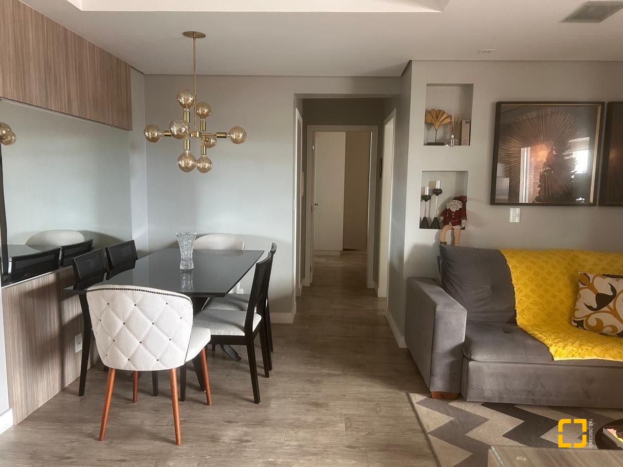 Apartamento com 85m², 3 quartos (sendo 1 suíte), 1 garagem, no bairro Kobrasol em São José