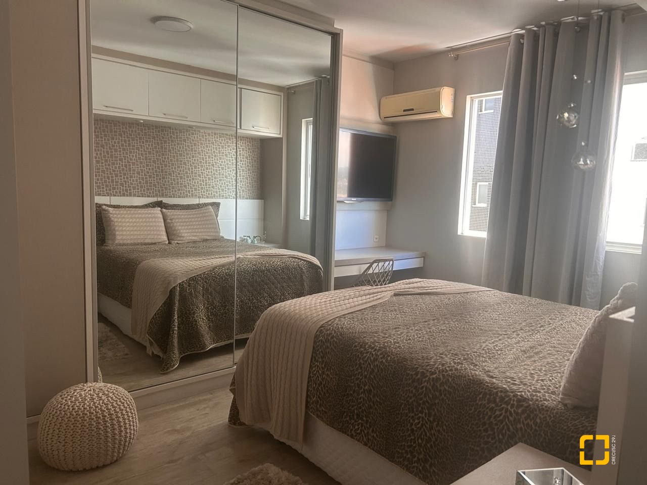 Apartamento com 85m², 3 quartos (sendo 1 suíte), 1 garagem, no bairro Kobrasol em São José