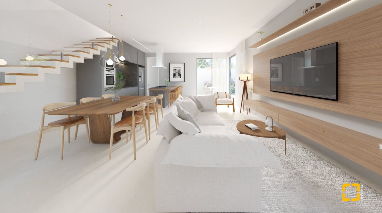 Casa com 135m², 3 quartos (sendo 1 suíte), 1 garagem, no bairro Vargem Pequena em Florianópolis