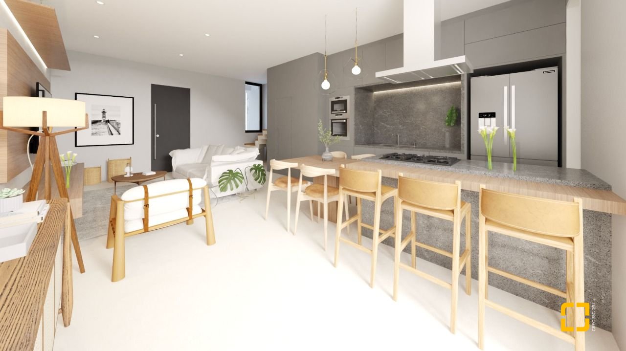 Casa com 133m², 3 quartos (sendo 1 suíte), 1 garagem, no bairro Vargem Pequena em Florianópolis
