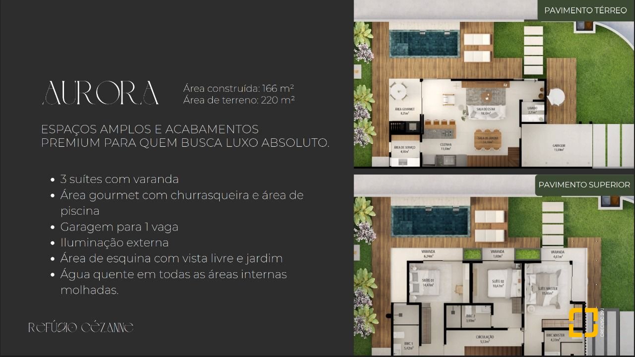 Casa com 166m², 6 quartos (sendo 3 suítes), 1 garagem, no bairro Vargem Pequena em Florianópolis