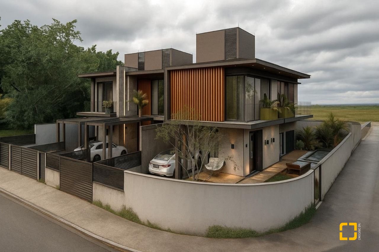 Casa com 166m², 6 quartos (sendo 3 suítes), 1 garagem, no bairro Vargem Pequena em Florianópolis
