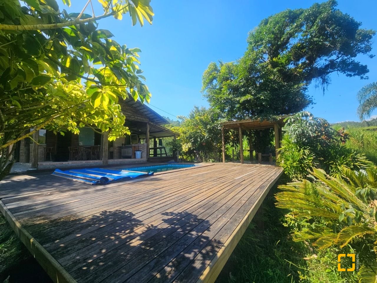 Sítio com 3699m², 2 quartos, no bairro Fazenda em Biguaçu