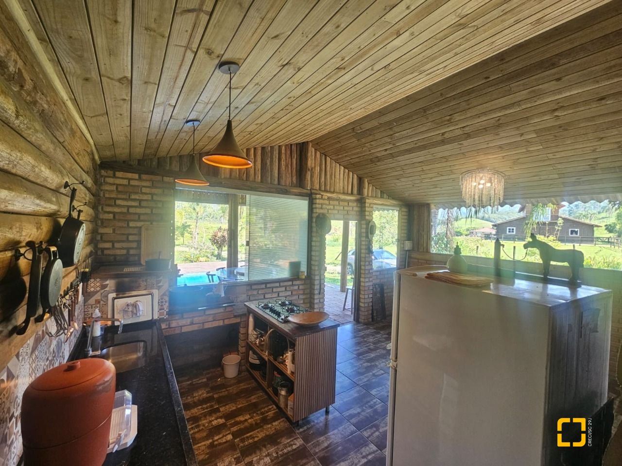 Sítio com 3699m², 2 quartos, no bairro Fazenda em Biguaçu