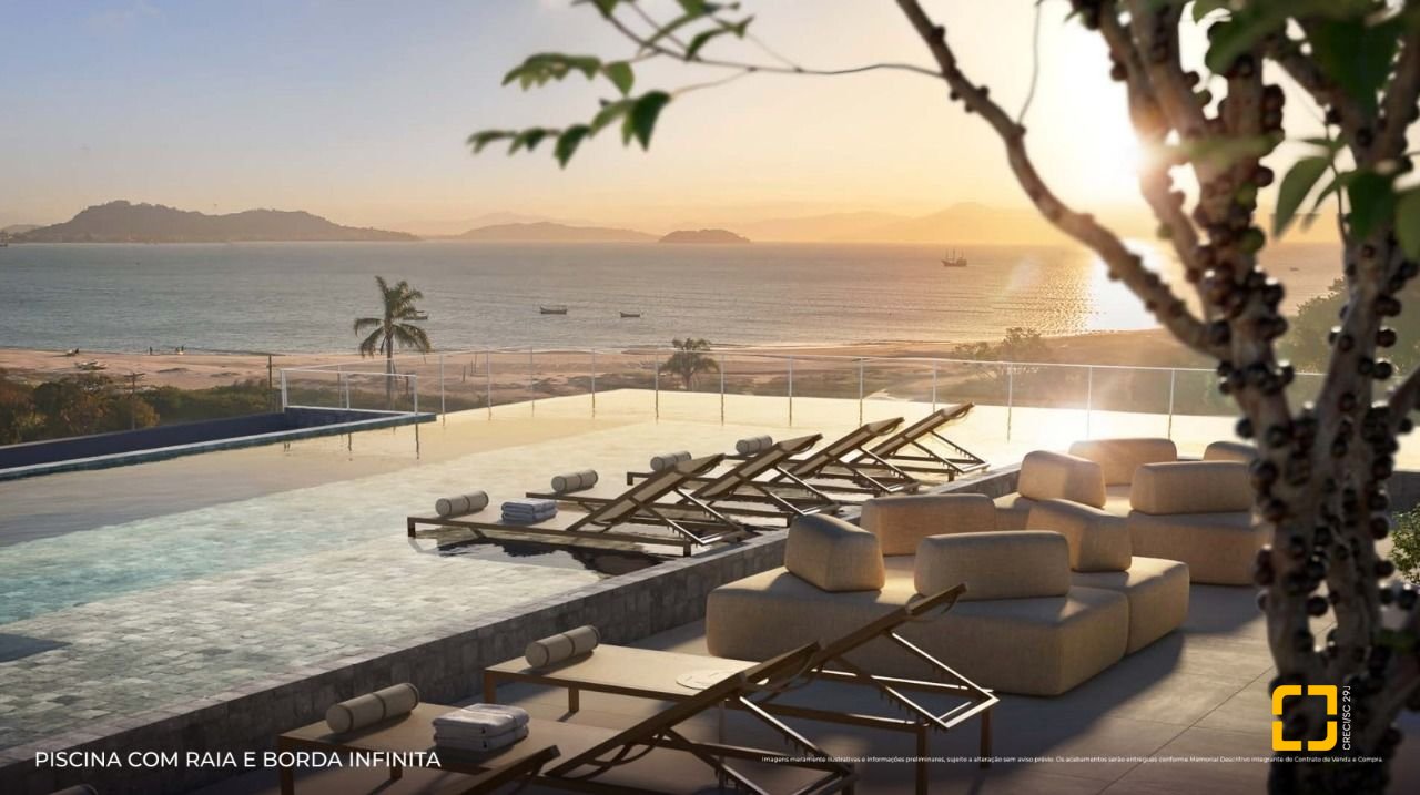 Apartamento com 59m², 1 quarto (sendo 1 suíte), 1 garagem, no bairro Ponta das Canas em Florianópolis