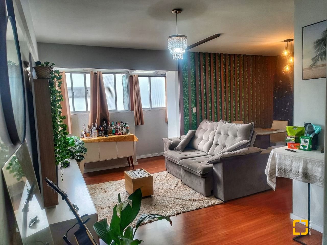 Apartamento com 54m², 1 quarto, no bairro Coqueiros em Florianópolis