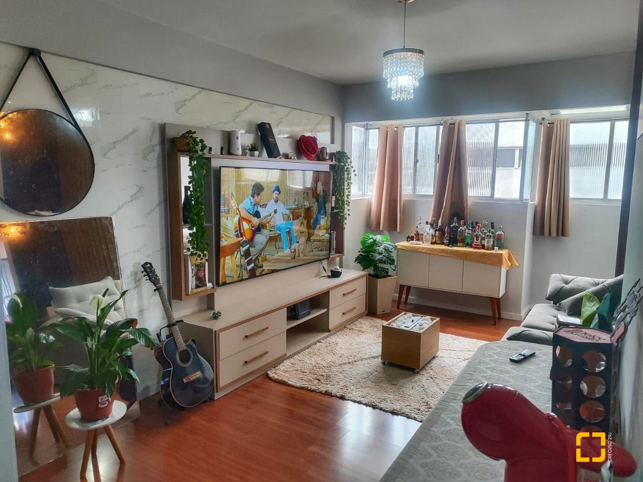 Apartamento com 54m², 1 quarto, no bairro Coqueiros em Florianópolis
