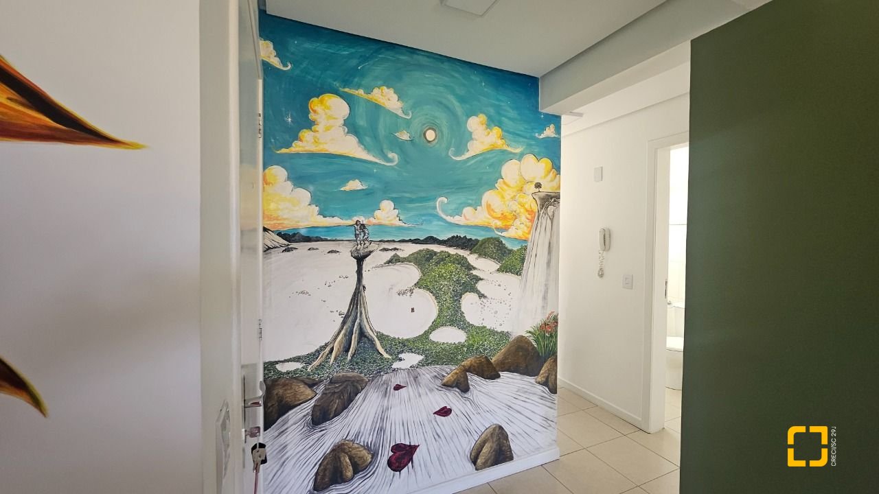 Apartamento com 53m², 1 quarto, 1 garagem, no bairro Trindade em Florianópolis