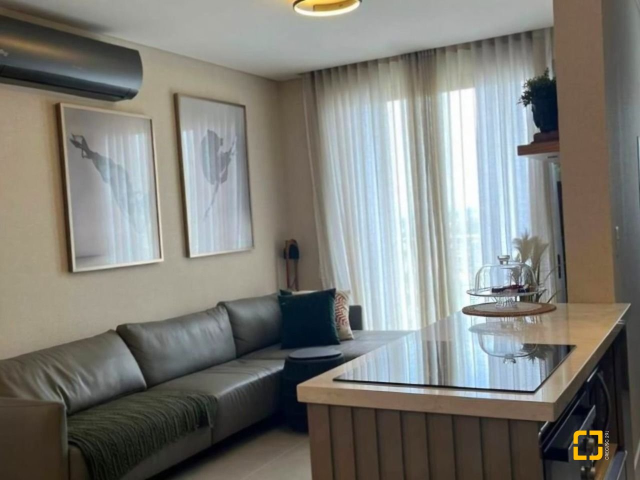 Apartamento com 75m², 3 quartos (sendo 1 suíte), 1 garagem, no bairro Córrego Grande em Florianópolis