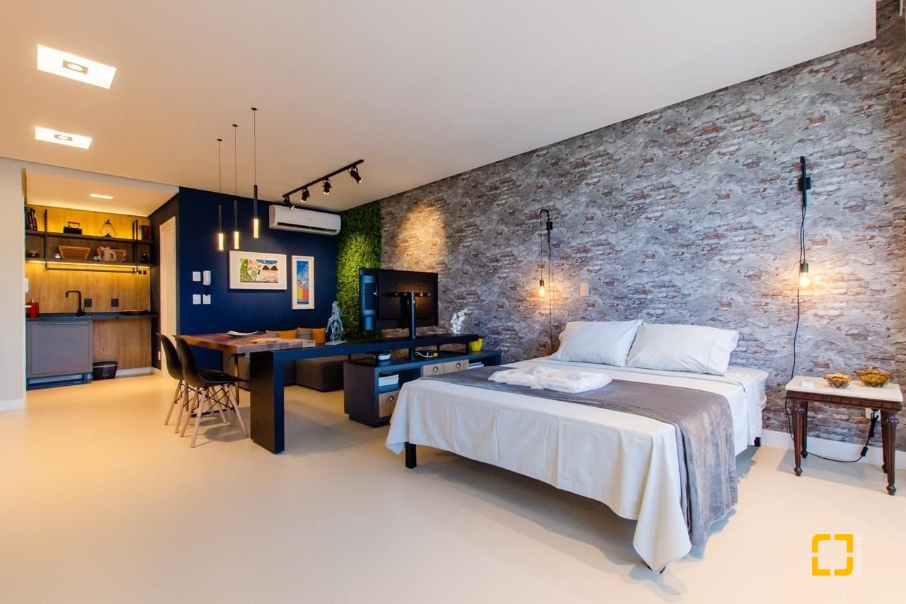 Apartamento com 46m², 1 quarto, 1 garagem, no bairro Centro em Florianópolis