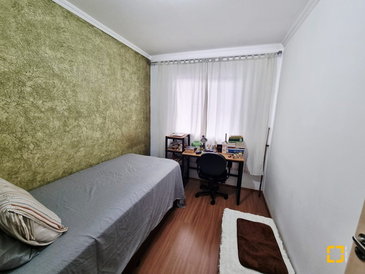 Apartamento com 46m², 2 quartos, 1 garagem, no bairro Pachecos em Palhoça