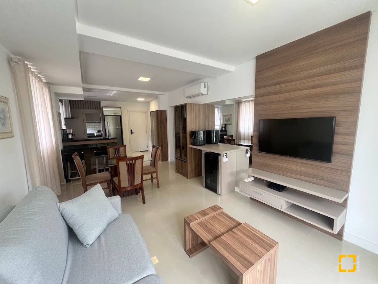 Apartamento com 72m², 3 quartos (sendo 1 suíte), 1 garagem, no bairro Jurerê Internacional em Florianópolis
