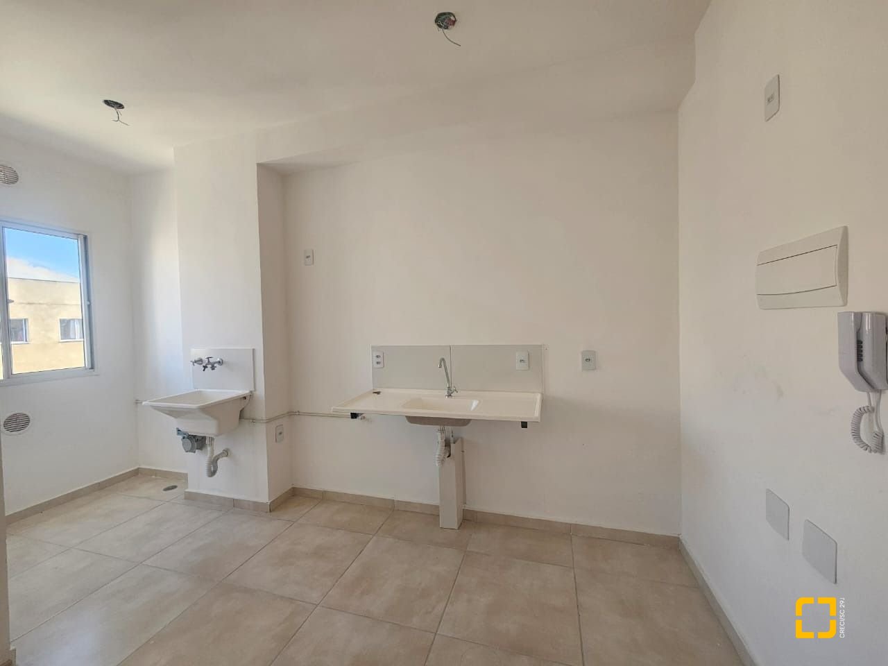 Apartamento com 47m², 2 quartos, 1 garagem, no bairro Bela Vista em Palhoça