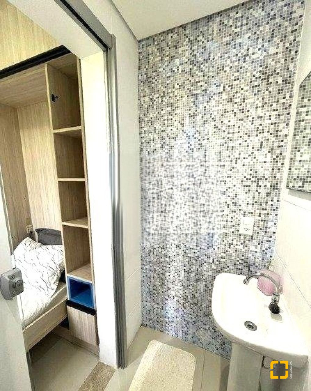 Apartamento com 72m², 3 quartos (sendo 1 suíte), 1 garagem, no bairro Trindade em Florianópolis