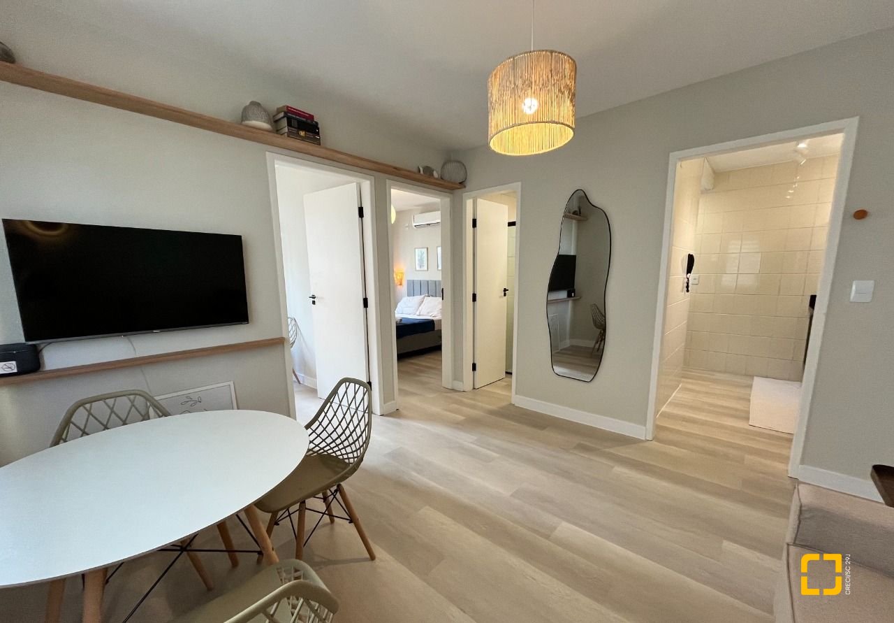Apartamento com 52m², 2 quartos, 1 garagem, no bairro Itacorubi em Florianópolis