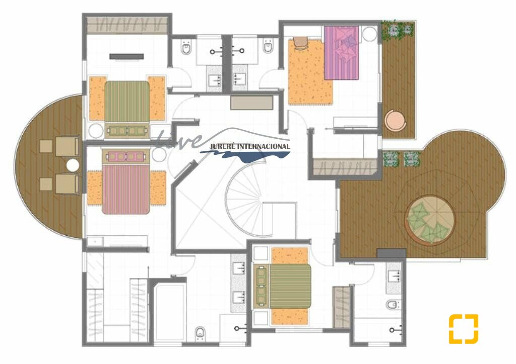 Casa com 464m², 9 quartos (sendo 4 suítes), 4 garagens, no bairro Jurerê Internacional em Florianópolis