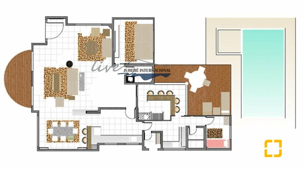 Casa com 464m², 9 quartos (sendo 4 suítes), 4 garagens, no bairro Jurerê Internacional em Florianópolis