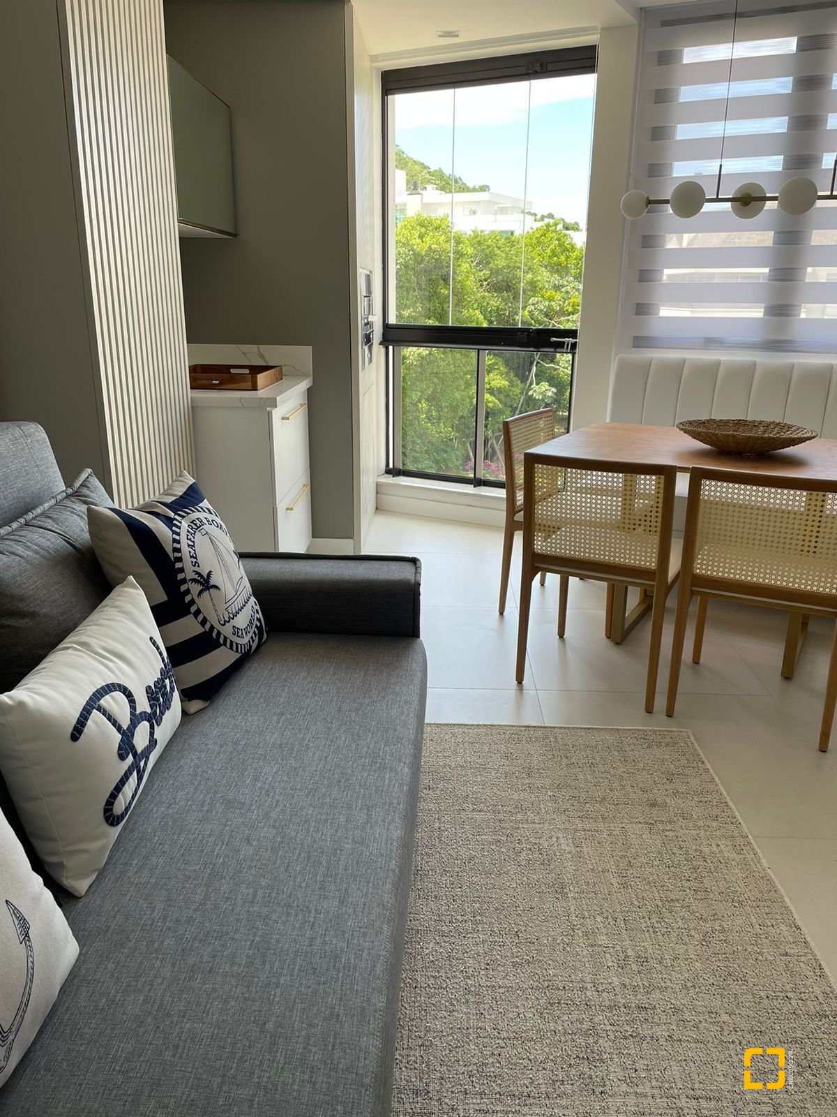 Apartamento com 62m², 1 quarto, 1 garagem, no bairro Jurerê Internacional em Florianópolis