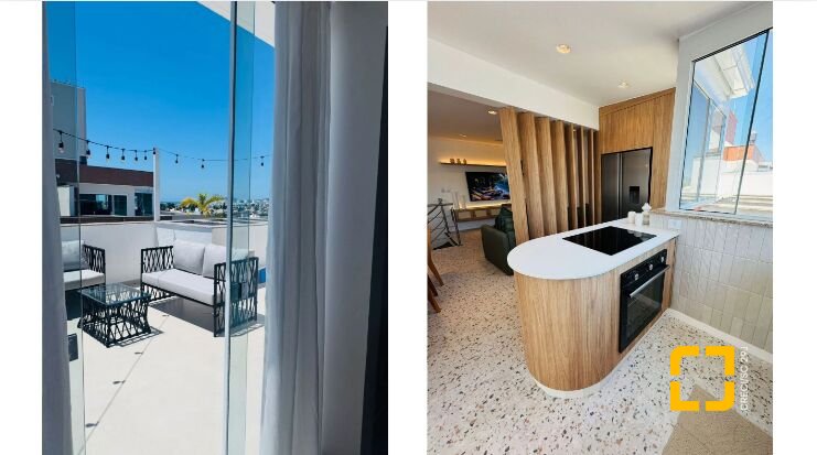 Cobertura com 118m², 3 quartos (sendo 1 suíte), 1 garagem, no bairro Jurerê Internacional em Florianópolis