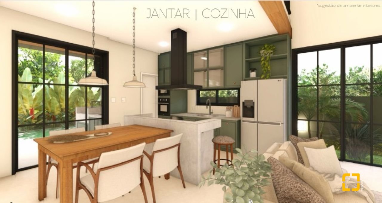 Casa com 165m², 4 quartos (sendo 2 suítes), 2 garagens, no bairro Canasvieiras em Florianópolis