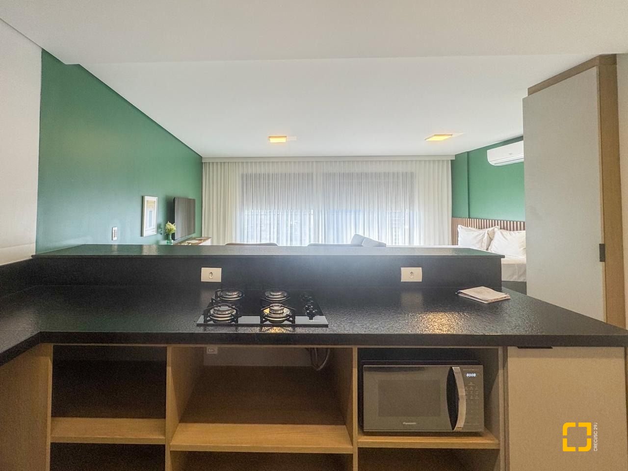 Studio com 48m², 1 quarto, 1 garagem, no bairro Monte Verde em Florianópolis