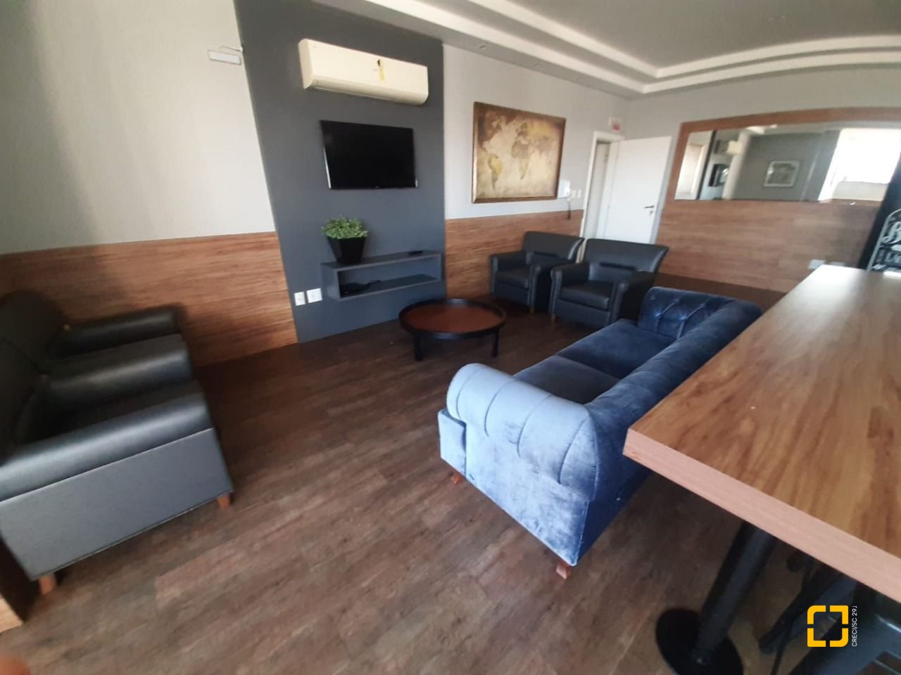 Apartamento com 105m², 2 quartos, 1 garagem, no bairro Barreiros em São José