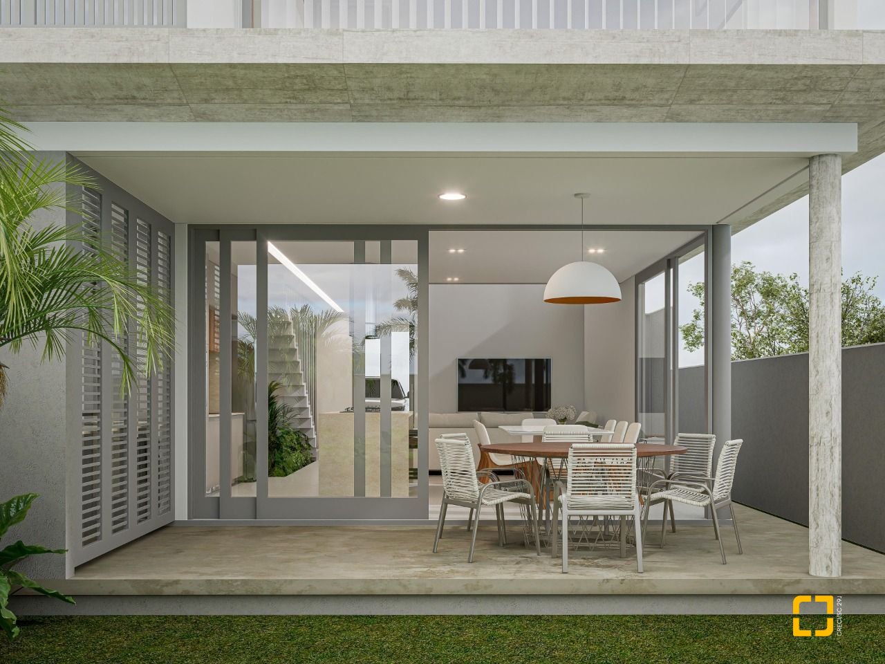 Casa com 196m², 4 quartos (sendo 1 suíte), 2 garagens, no bairro Campeche em Florianópolis