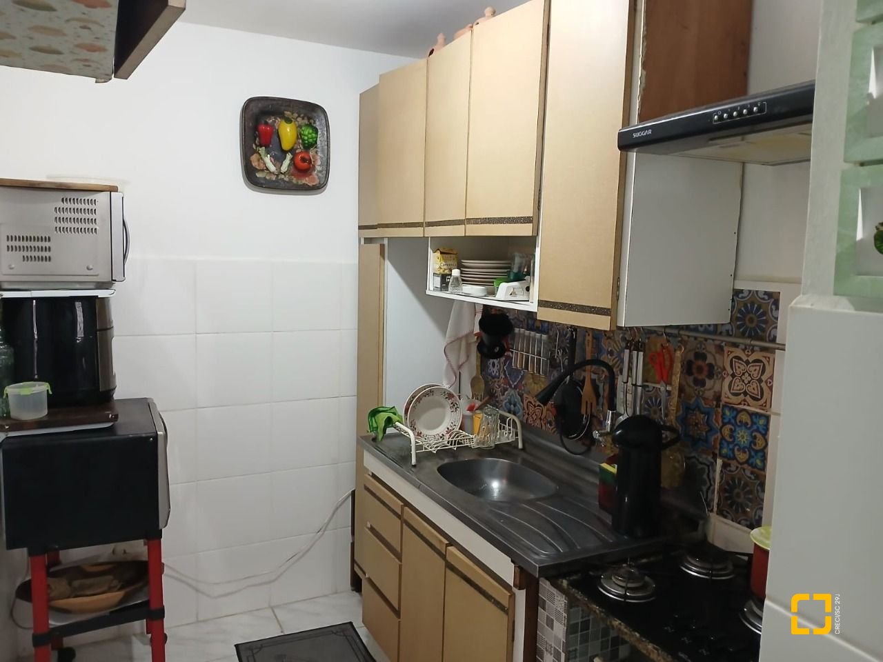 Apartamento com 58m², 2 quartos, 1 garagem, no bairro Balneário em Florianópolis