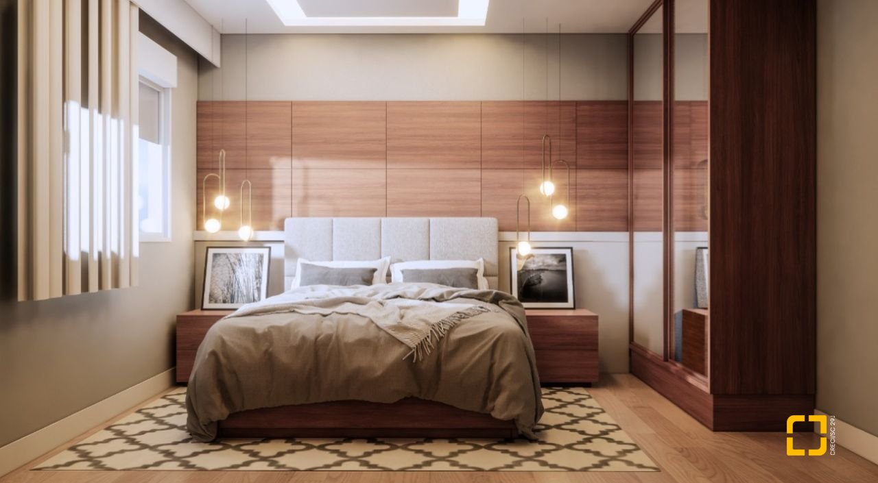 Apartamento com 75m², 2 quartos (sendo 1 suíte), 1 garagem, no bairro Barreiros em São José