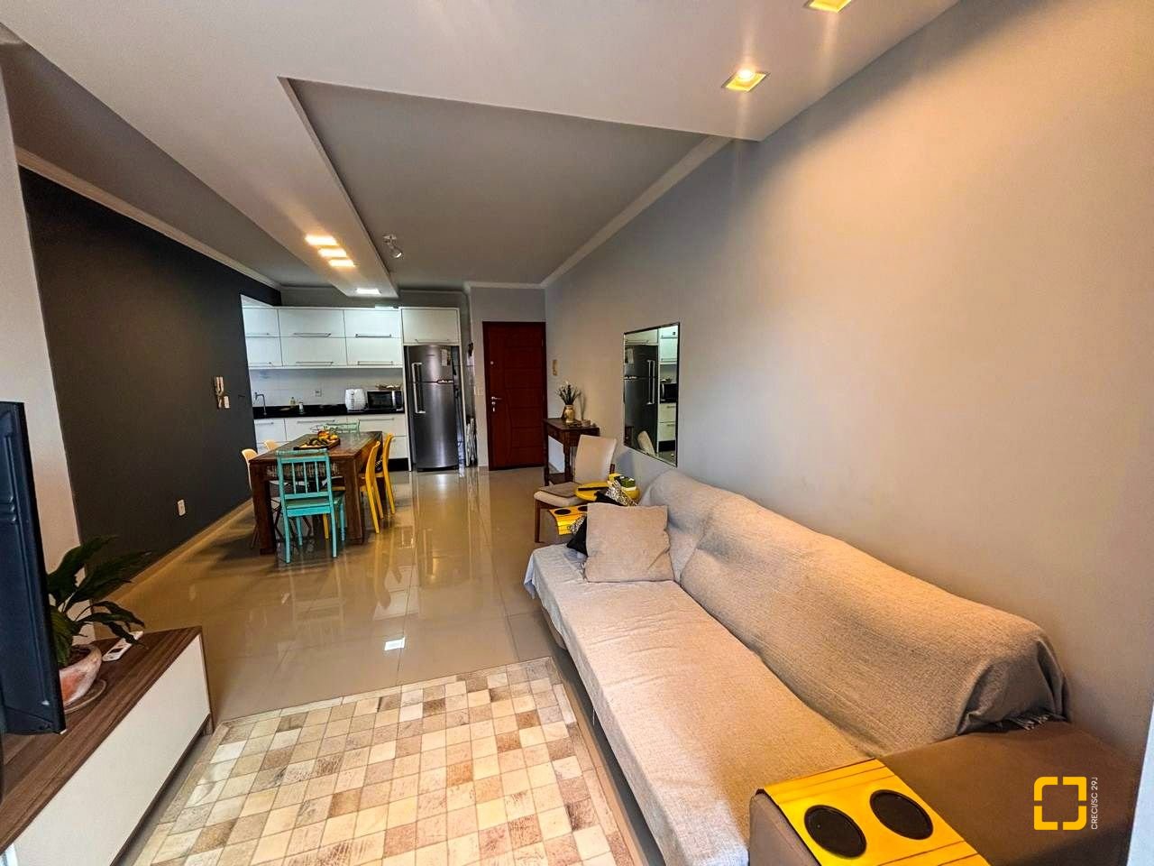 Apartamento com 84m², 3 quartos (sendo 1 suíte), 2 garagens, no bairro Ingleses em Florianopolis