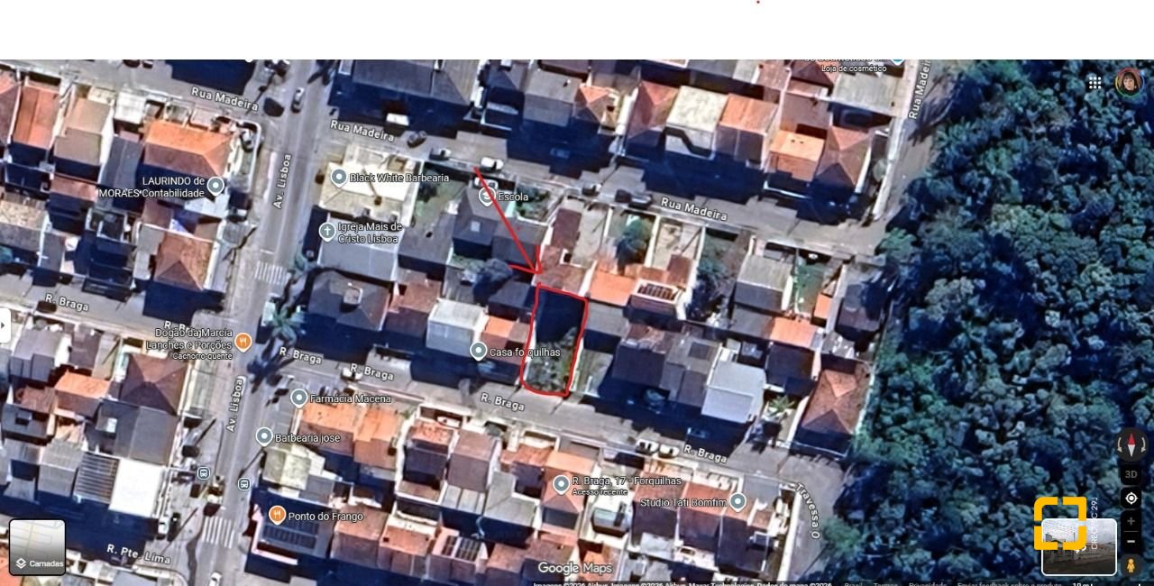 Terreno com 200m², no bairro Lisboa em São José