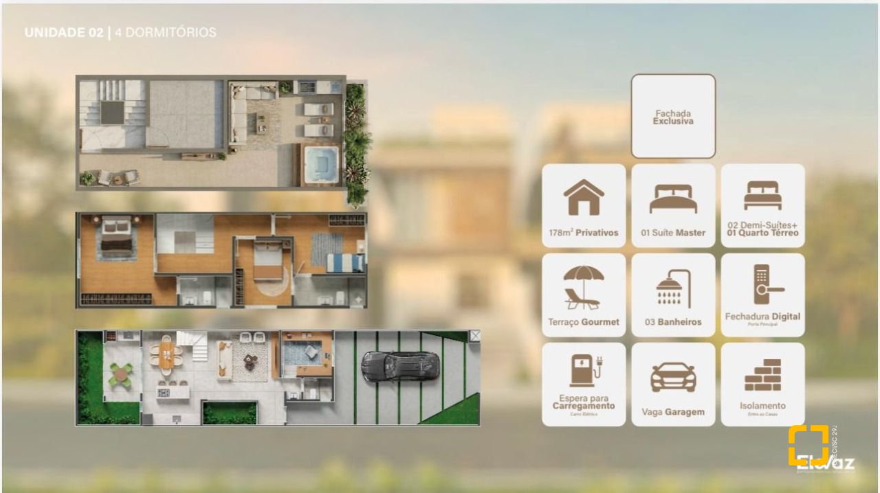 Casa com 138m², 5 quartos (sendo 1 suíte), 2 garagens, no bairro Campeche em Florianópolis