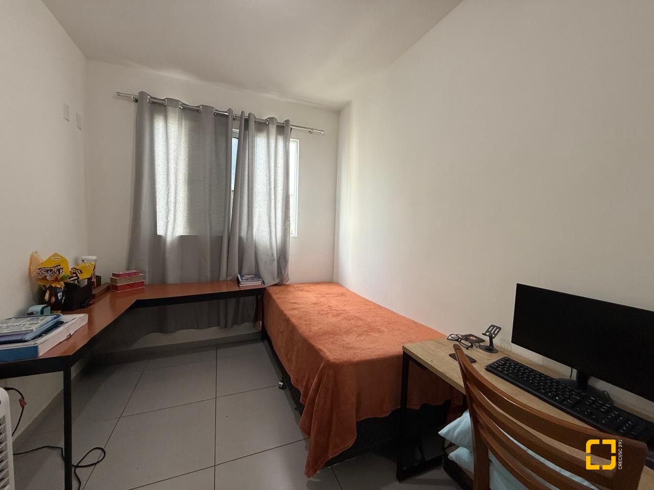 Apartamento com 66m², 2 quartos, 1 garagem, no bairro Pedra Branca em Palhoça