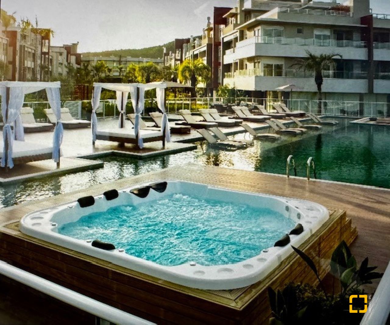 Apartamento com 75m², 3 quartos (sendo 1 suíte), 2 garagens, no bairro Campeche em Florianópolis