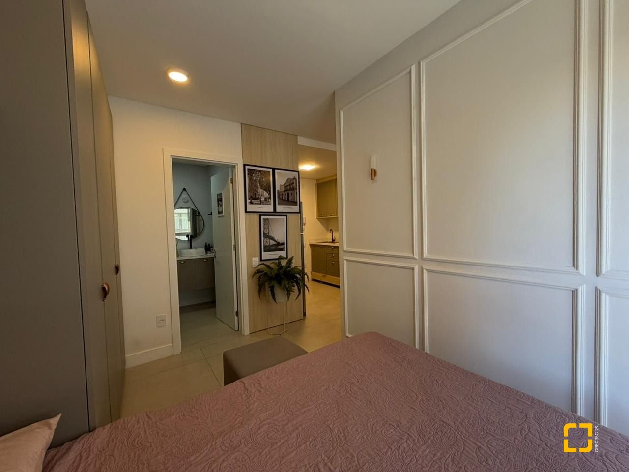 Studio com 35m², 1 quarto, 1 garagem, no bairro Estreito em Florianópolis
