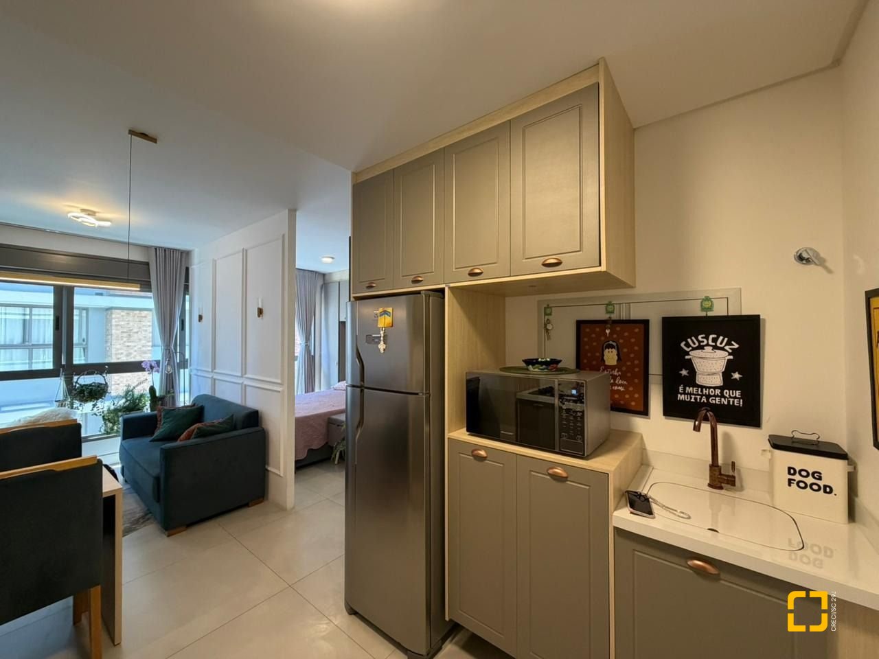 Studio com 35m², 1 quarto, 1 garagem, no bairro Estreito em Florianópolis
