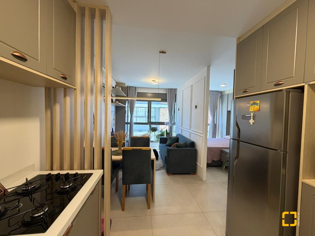 Studio com 35m², 1 quarto, 1 garagem, no bairro Estreito em Florianópolis