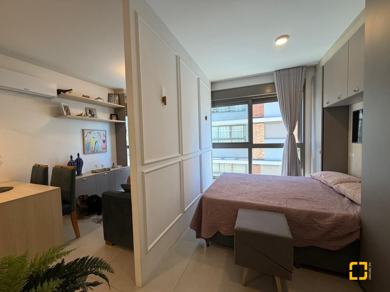 Studio com 35m², 1 quarto, 1 garagem, no bairro Estreito em Florianópolis